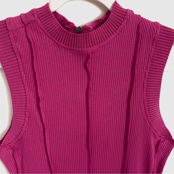 Anthropologie Daily Practice Buzzer Beater Sleeveless Mini Dress  Size M NWT - Picture 6 of 11